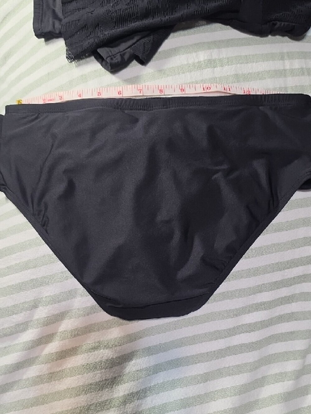 Alex Marie Black Tankini Set Size 8 Top, Size 10 Bottoms - Picture 10 of 10